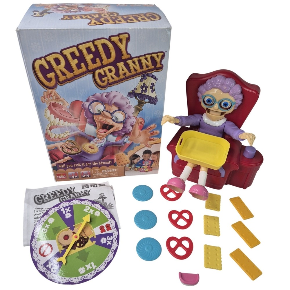 Goliath Greedy Granny Take The Treats Don't Wake Granny Game Complete 2020